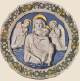ca_tondo.jpg, Cappunccini Tondo, terra-cotta, Luca Della Robbia, uncle of Andrea Della Robbia, Luca tondo image