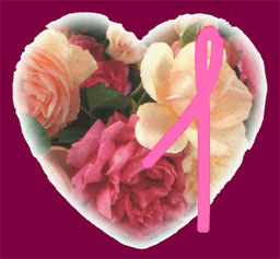 roses_sandi_pinkribbon.jpg, pink ribbon on rose heart by Sandi Jones